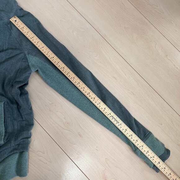 Lululemon To Class Jacket Size 10 Burlap Texture Deep Shore Heathered Earl Grey - Picture 10 of 12